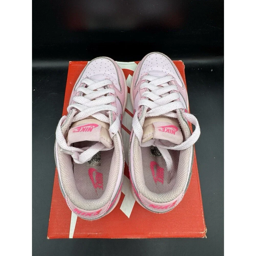 Nike Dunk Low PS 'Triple Pink' Toddler Size 13c